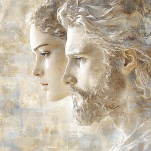 Depiction of accepting fate – a Stoic practice to achieve serenity by embracing the inevitable.