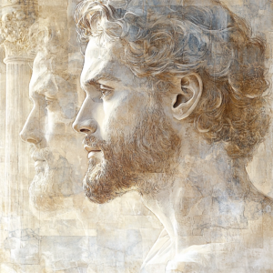 Depiction of tranquility – how Stoicism helps achieve inner calm and peace.