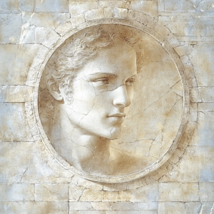 Depiction of wisdom and reason – Stoic insights that encourage clear thinking and wise decision-making.
