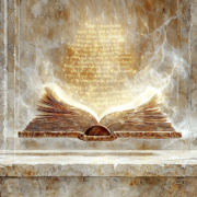 Stylized depiction of key Stoic beliefs that promote serenity, virtue, and inner strength.