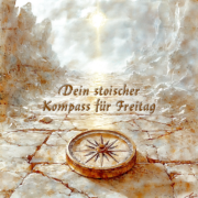 Am Freitag hilft dir der stoische Kompass, loszulassen, innerlich aufzuräumen und mit Klarheit in das Wochenende überzugehen.