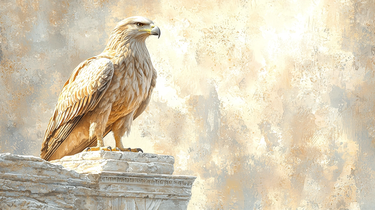 Abstrakte Darstellung von Prohairésis als stoischem Prinzip innerer Wahlfreiheit