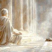 Revealing stoic training of attitude between judgment and action