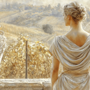 Abstract view of life happiness shaped by retrospective judgment and the inner weighting of experience.