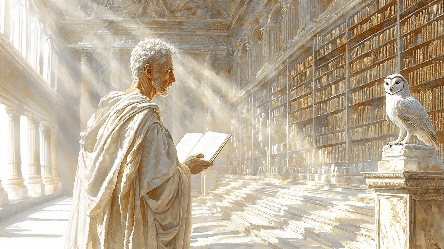 Synkritesis in a Stoic context: a quiet form of weighing options, where choice gains weight once inner pressure loses its polish.