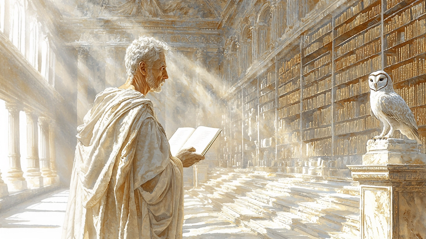 Synkritesis zwischen Abwägung und stoischer Haltung Synkritesis im stoischen Kontext: eine ruhige Form der Abwägung, in der Entscheidung erst Gewicht bekommt, wenn der innere Druck seinen Glanz verliert.